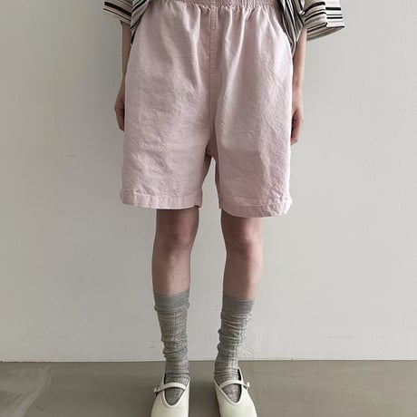 0222 pastel half pants/9カラー