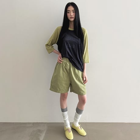0222 pastel half pants/9カラー