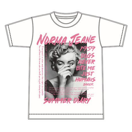 【即納販売】jimmys &riruコラボ Smoking a cigarette tee/4アイテム