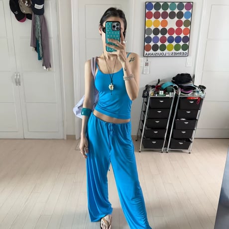 0865 eee color tank top/3カラー