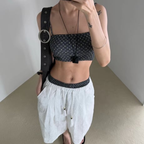 Mini Flower bra let＆short pants セットアップ/3カラー