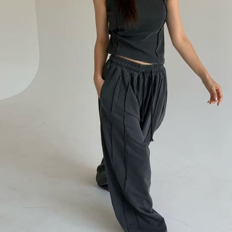 0882 🉐セットアップ商品🉐ノースリーブ＆2waypants/3カラー