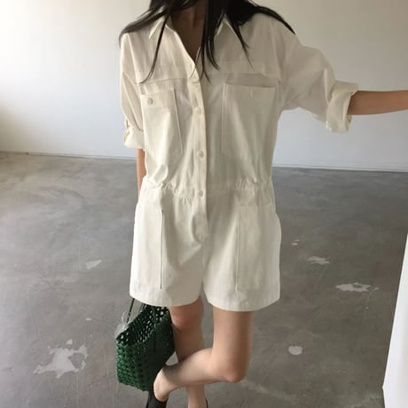 【即納販売】0727 summer jump suit/3カラー