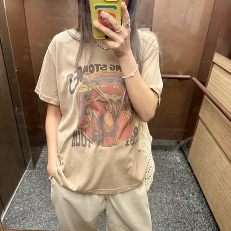 【即納販売】rolling stone Big tee/ホワイトのみ