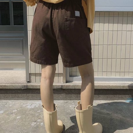 0123 OX cotton short pants/15カラー
