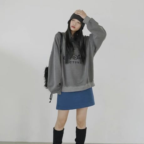 0361 pigment Walt Disney sweat/2カラー