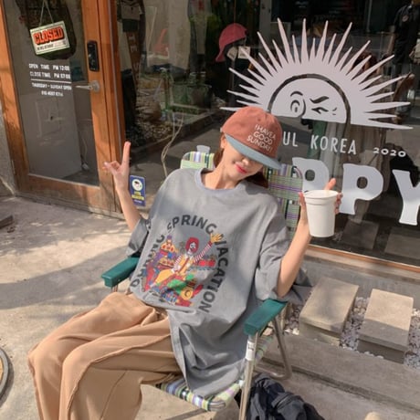0091 S/S Macdonald pigment t-shirt/3カラー