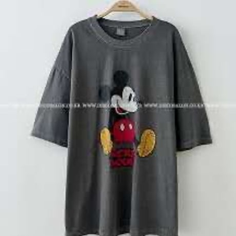 0874 neon mickey tee/3カラー