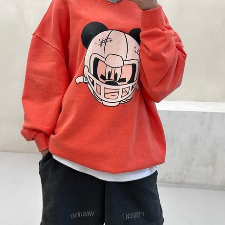 【即納販売】0576 headgear mickey sweat/3カラー