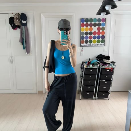 0866 eee color toromi pants/3カラー