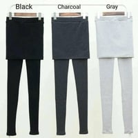 00395 skirt付きkimou leggings/3カラー:2サイズ展開