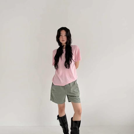 0811 NEW pigment half pants/11カラー