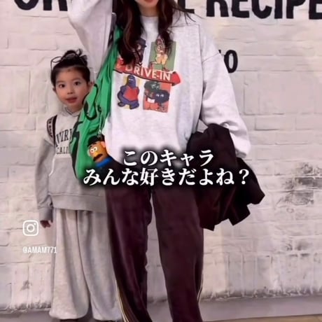 0405 Mac brothers vintage sweat/2カラー❤︎まいさん着用❤︎