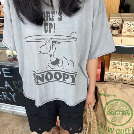 0818 SNOOPY surfing tee/4カラー