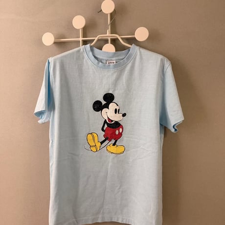 0817 mickey Back print tee/3カラー