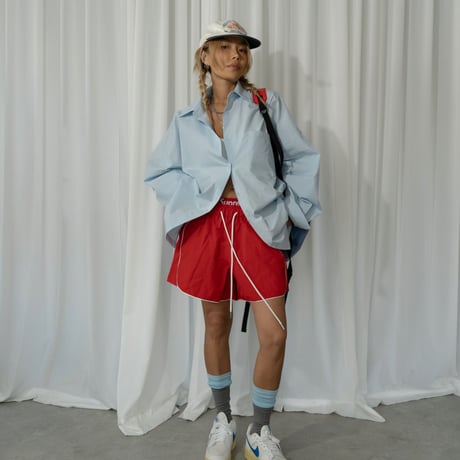 【即納販売】0670 🌼SS NEW overシルエットshirt/ピンクのみ