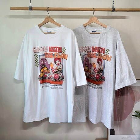 【即納販売】0703 NEW マクドナルドFlowerライトtシャツ/メランジのみ
