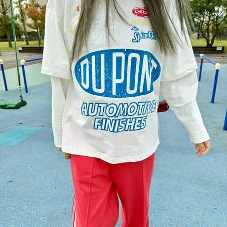 0382 vintage print docking sleeve/2カラー