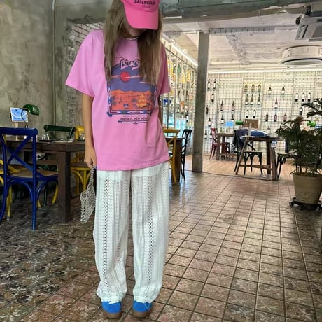 0729 race side line pants/2カラー