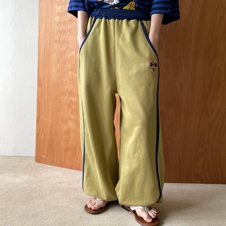 【即納販売】0673 point ミニーline pants/レッドのみ