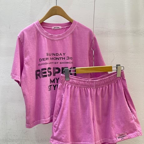 0824 🉐セットアップ商品🉐respect setup/3カラー