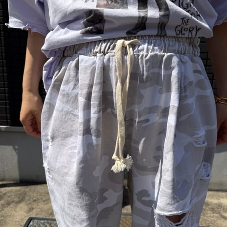 0845 camouflage clash  pants/2カラー
