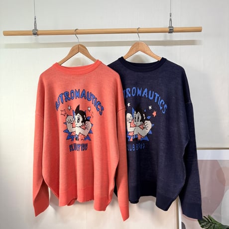 0384 atom color over knit/2カラー