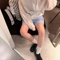 nylonレイヤードshort pants/3カラー