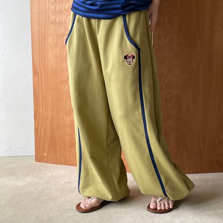 【即納販売】0673 point ミニーline pants/レッドのみ