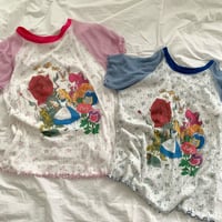 Alice mini flower tee/2カラー