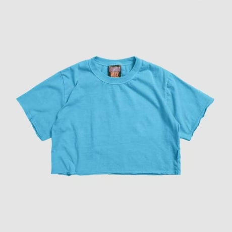 0113 pigment crop T-shirt/18カラー