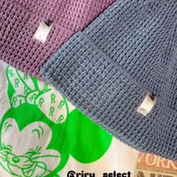 【即納販売】riru cotton knit watch/5カラー