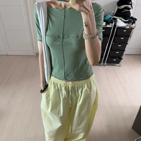 0825 eee shanti pants/4カラー