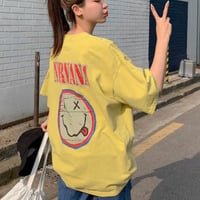【即納販売】　0681 pigment nirvāṇa ビンテージtee/4カラー