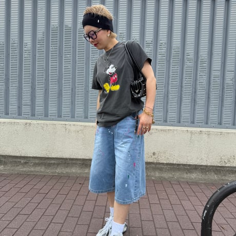 0750 paint half denim