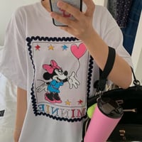 MINNIE Heart balloon tee/2カラー