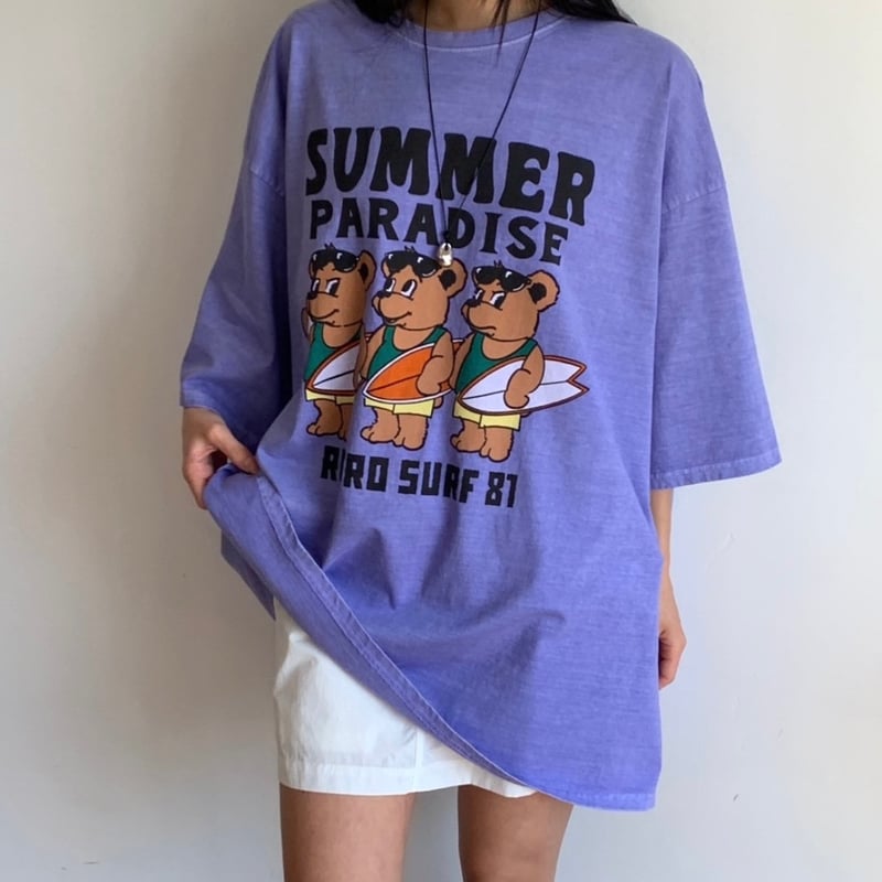 トップス riruselect pigment over sweat トップス riruselect pigment over sweat Vintage French Terry