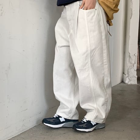 【即納販売】pigmentカーブcolor pants/4カラー