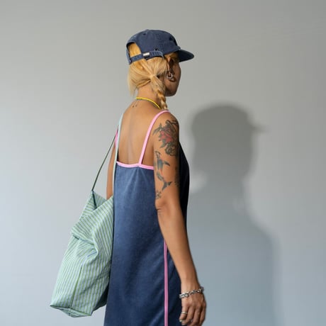 0832 pile piping one-piece/3カラー