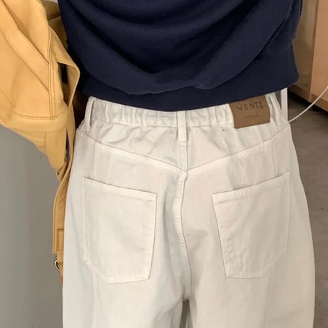 【即納販売】pigmentカーブcolor pants/4カラー