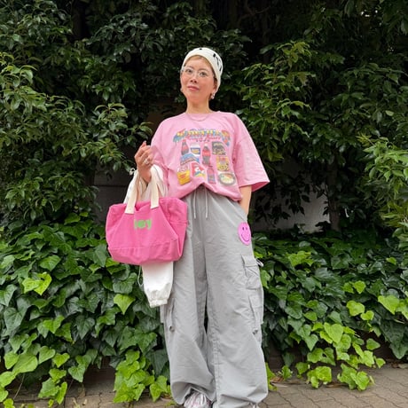【即納販売】0756 ニコちゃん summer nylon  pants/4カラー