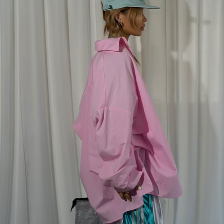 【即納販売】0670 🌼SS NEW overシルエットshirt/ピンクのみ