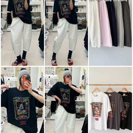 【即納】game mickey tee/ブラックのみ