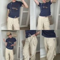 即納　0812 NEWバージョン nylon summer pants/ライトベージュのみ