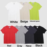 0775 stretch color tee/7カラー