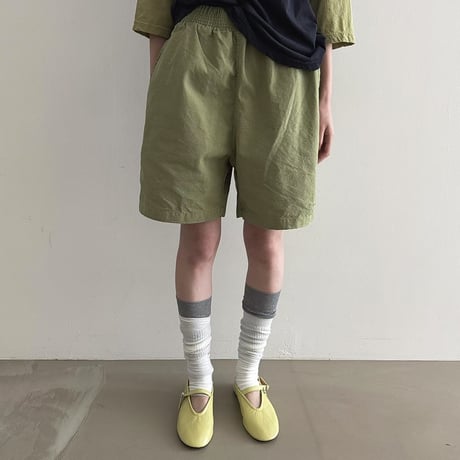 0222 pastel half pants/9カラー