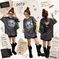 0859 back open rock tee/2カラー⭐︎なおみさん着用⭐︎