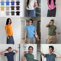 0809 pigment Short sleeves/20カラー