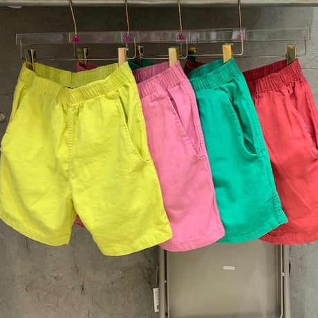 0123 OX cotton short pants/15カラー