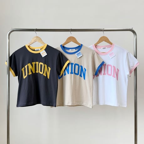 0823 New Union tee/3カラー